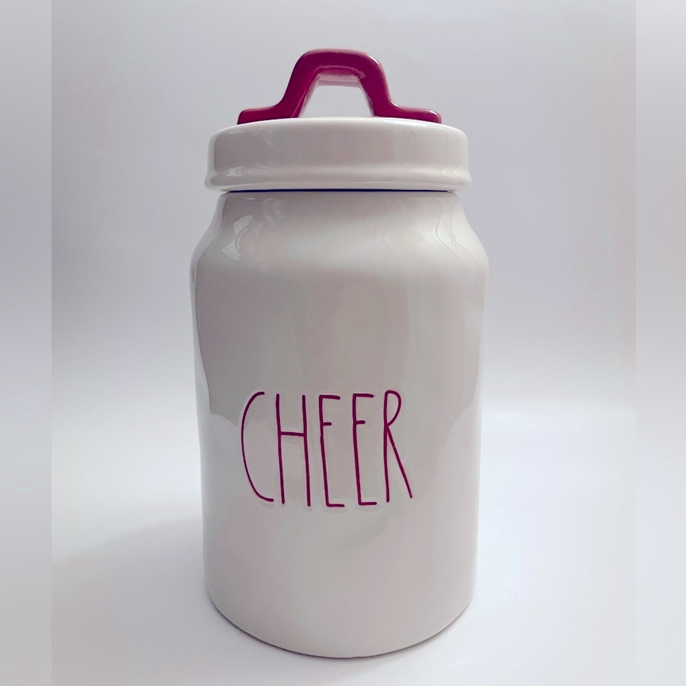 Rae Dunn Cheer Canister